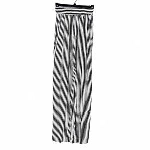 Vintage Karen Cane Referee Stripe Pants B&W 6